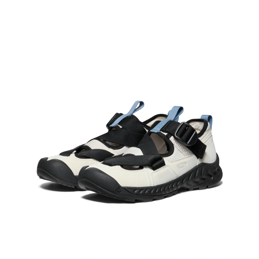 All Gender Hoodzerra Sandal: Zilverberk en Zwart! Must-have stijl voor iedereen, comfortabel en trendy.