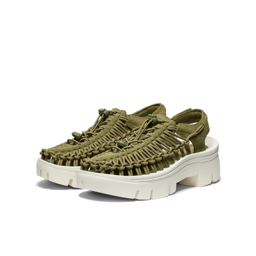 UNEEK PLT: Martini Olive droom van de sterren. Unisex sneaker, klaar voor avontuur!